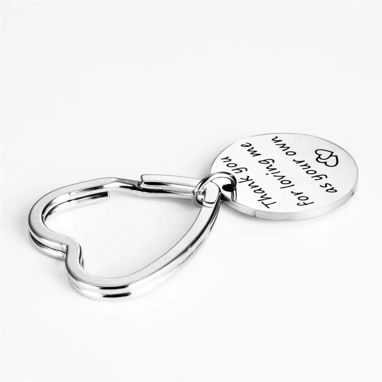 Factory Direct Custom Logo Puzzle Keychain Vintage Round Metal Design Fashionable Stainless Steel Day Gifts Keychain