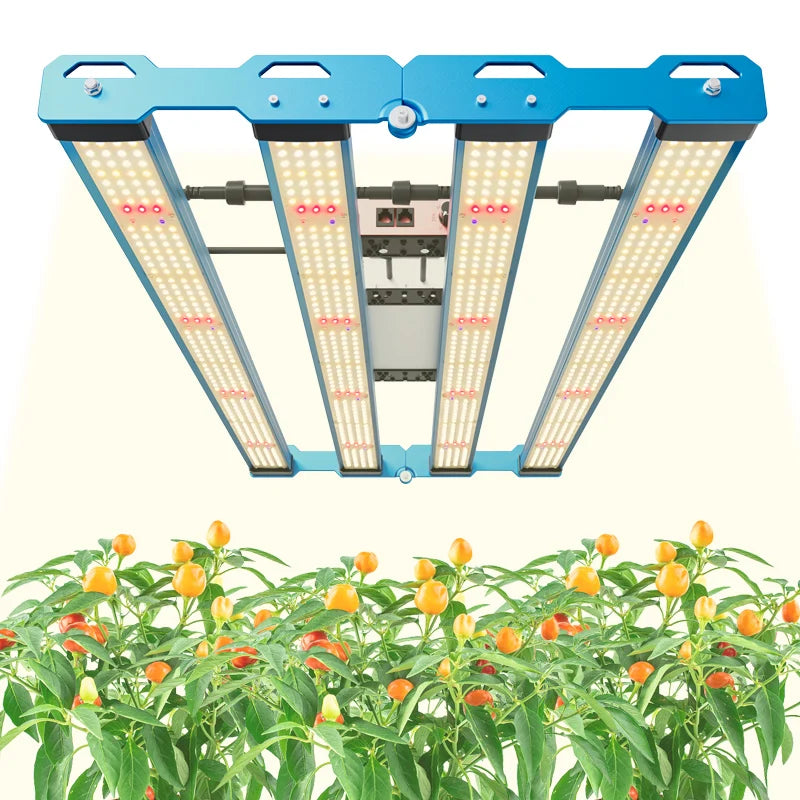 2026 KingBrite Samsung LM301H EVO+OSR (660nm+730nm)+LG UV 320W LED Grow Light Rotatable Bar