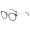 Luxury Anti-Blue Light Blocking Eyeglasses with UV400 Protection New Cheap Round Frame for Computer Screen Glasses Frame