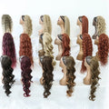 Julianna Wholesale Long 28 Inches Futura Fiber Straight Water Wave Loose Curly Synthetic Hair Drawstring Ponytail Extensions