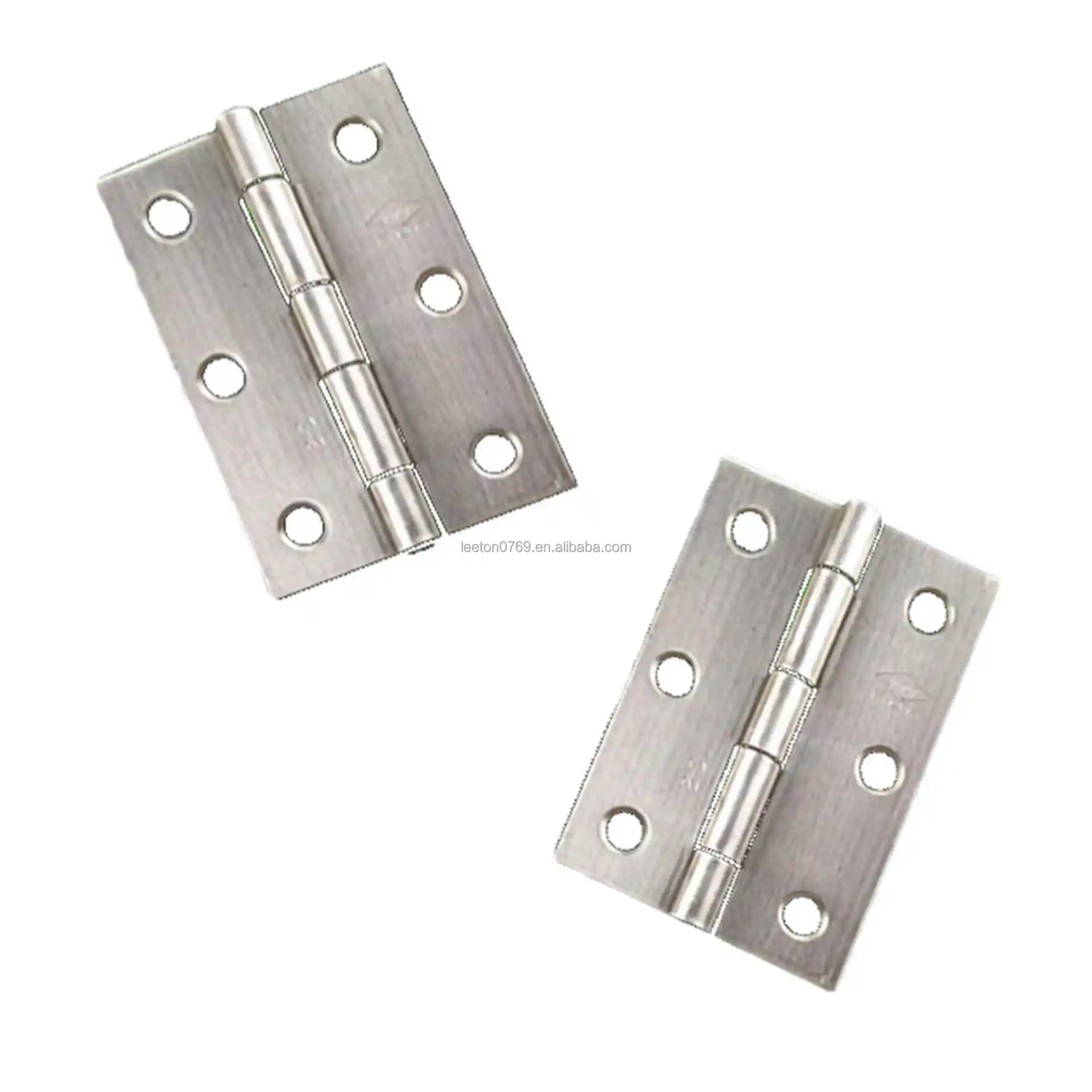 Stock Supply 3inch 75 X 50 X 1.42mm Large Stainless Steel Butt Hinge for Cabinet