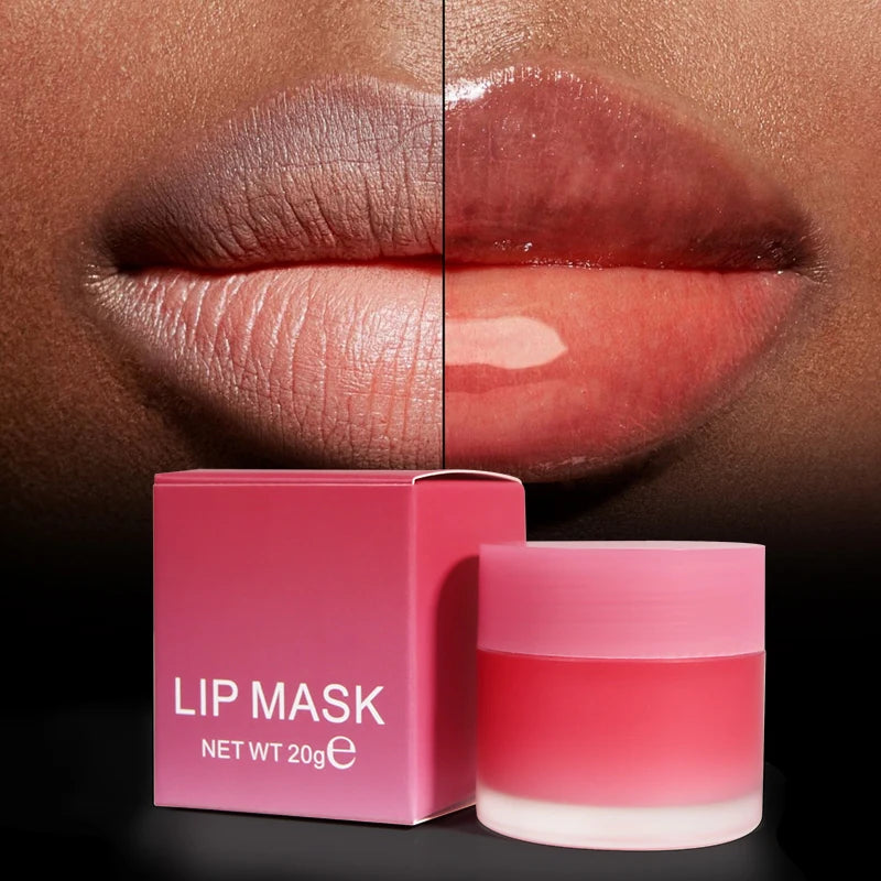 Online Lip Care Hydrating Lipmasks Black Private Label Crystal Moisturizing Anti Aging Lip Mask