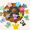 Hot Sell Food Grade Silicone Koala Beads Silicone Teething Beads for Necklace Pacifier Clips Making Koala Silicone Beads