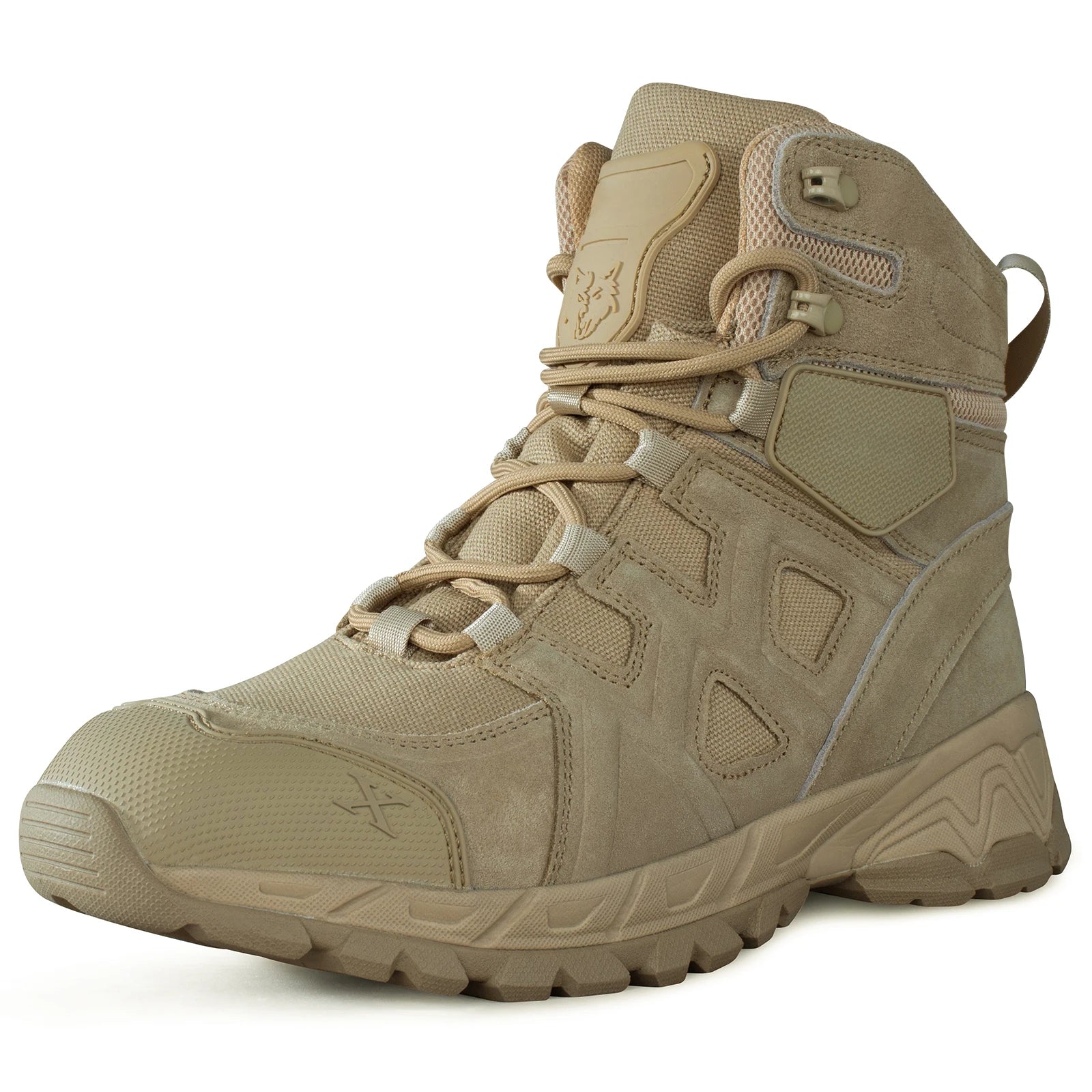Mid-Top with Enhanced Traction for Outdoor Adventures Trekking Boots Waterproof Durable Hiking Boots