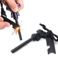 Permanent Stainless Steel Flint Fire Starter Square Match Lighter Accessories