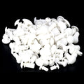 Black White Snap Push Expansion Plastic Nylon Push Rivet