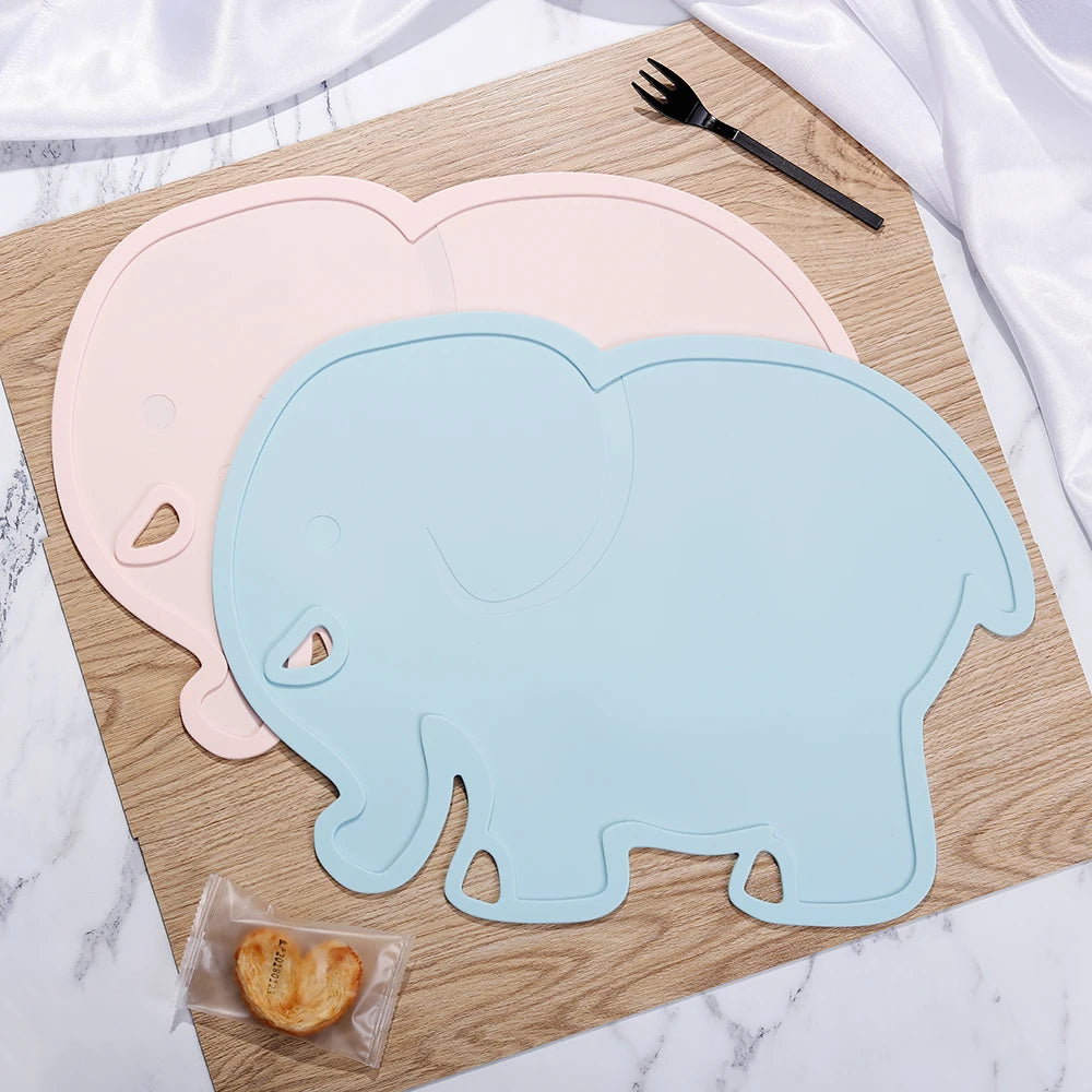 Hot Selling Food Grade Silicone Mat Can Be Customized Best Choice  Silicone Placemat for Kid