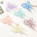 QIYUE Gradient Color butterfly Hair Clip Advanced Sense Shark Hair Clip Women's Hair Accessories