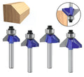 L-N246 45 Degree Chamfer Router Bit the High Quality Edge Forming Bevel Woodworking Milling Cutter for Wood Bits