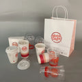 Wholesale 90mm U-Shaped Plastic Cup Quality Custom Frosted  Free Factory Sample for Food Beer Juice Custom Logo Model  Cup