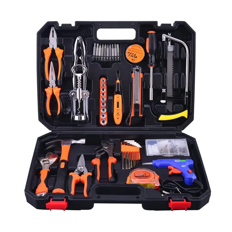 Home Hardware Toolbox Manual Mechanic 98-piece Set Set of Moving Tools Set