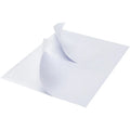Good Permanent BOPP Water Activated Warning Glue Half Sheet Self Adhesive Shipping Labels for Laser & Inkjet Printers
