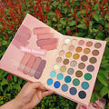 Wholesale 105 Color Eyeshadow Palette Long-Lasting Mineral with Water Proof Nature Features Custom Label Daily Use