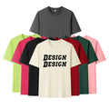 Custom High Quality 230gsm Streetwear Loose Oversized Plain Blank Sports Short Sleeve Dropped Shoulder Men's T-shirt