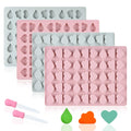 Crafts 3d Heart Cloud Drop Shape Molds for Baking Chocolate Jelly  Ice Cube  Decorating Moulds Tools