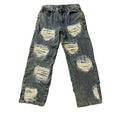 DENIMGUYS Fashion Streetwear Denim Ripped Pants Men Distressing Distressed Jeans Patanlon Homme Jean