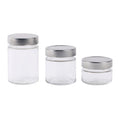 Wholesale 30ml 45ml 85ml 100ml 180ml Glass Honey Jar with Metal Cap