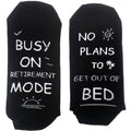 Retirement Theme Socks Cotton Comfortable and Funny Socks Gift Funny and Fashionable Retirement Socks