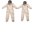Professional New Full-Body Ventilated Beekeeping Suit Coffee Color Made of Cotton MegaBDM