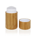 Empty 30ml Bamboo Lip Balm Deodorant Stick Tube Bamboo Body Personal Care Container Refillable Bamboo Cosmetic Twist up Tube
