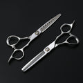 Professional 6 Inch Japan 440C Hairdressing Styling Thinning Scissors Hair Cutting Barber Scissors Set for Salon Tijeras