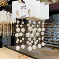 OEM Long Dangle Earrings Fashion Luxury S925 Zircon Post Simulated Pearl Tassel Drop Earrings