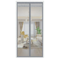 Modern Designed Automatic Closing Magnet Fly Net Black Polyester Mosquito Net Screen Door Insect Curtain Mesh Door Curtain