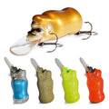 WEIHE 64mm 14g 9 Colors Artificial Crankbait Hard Fishing Lure Floating Minnow Bait Gorilla Shape Design