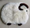 Manufacturer's Popular Solid Pattern Patchwork Australian Sheep Fur Cushion Children's Blanket Grade Quality Hospital Home