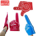Free Design Eva Cheering Foam Finger Foam Finger Yellow Foam Hands