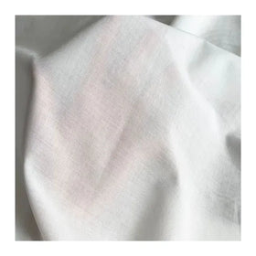 Solid White 100%cotton Poplin Voile Gauze Fabric 60609088 for Pajamas Sleepwear Embroidery Lining Dress Shirt Bib Diapers