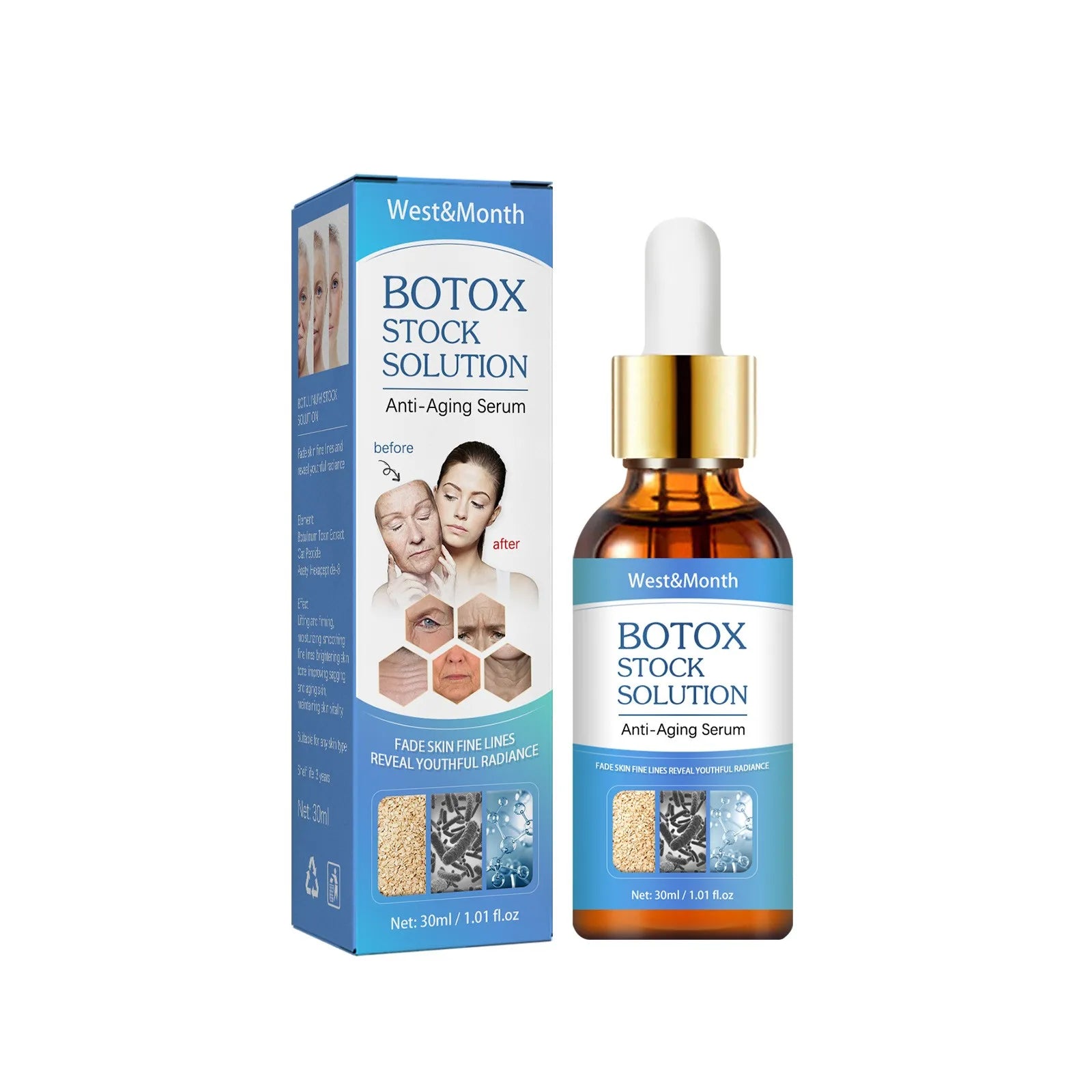Hot Selling Whitening Moisturizing Face Essence Skin Care Anti-Aging Collagen Facial Serum