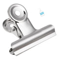 SINOART Low MOQ Bulldog Clip 75mm Large Bulldog 6 Pack 3Inch Heavy Duty Stainless Steel Clips for Artist Tool