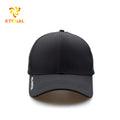 Customized Black 5 Panel Curved Brim Trucker Mesh Jersey Denim Cap Y2K Hip Hop Fashion Outdoor Style Embroidery Patch Logo Beach