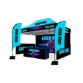 Custom 10x10 Outdoor Hexagon Tent Pop-up Gazebo with Personalized Print for Trade Show Exhibitions and Promotions