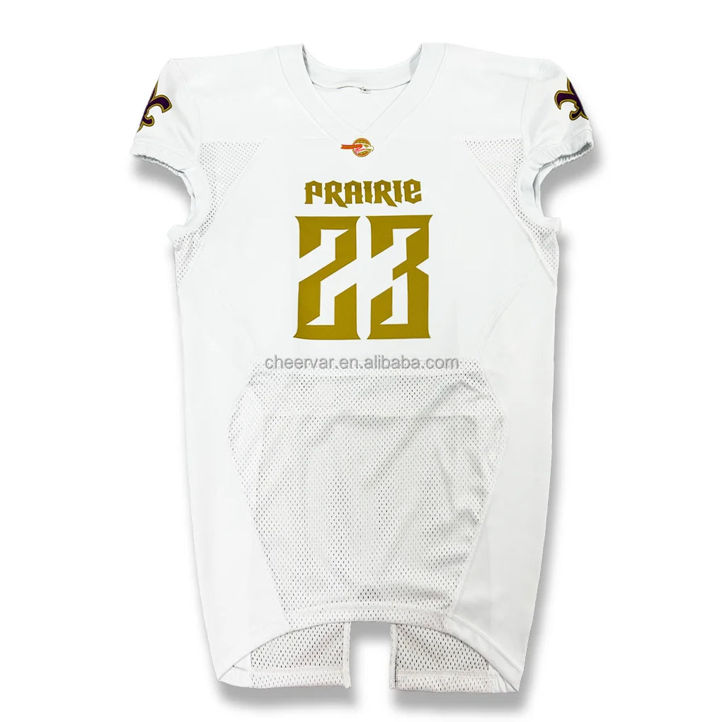 Custom Adult American Football Jersey Breathable Plus Size Sublimation Short Sleeve Unisex