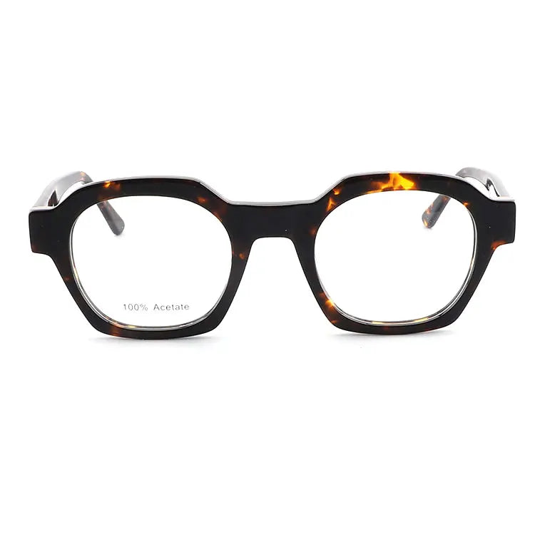 Handmade 100% Acetate Rectangle Optical Frame Small Size Vintage Eyeglasses for Men and Women