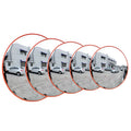 180 Degree Traffic Convex Mirror Adjusting Circular Acrylic Outdoor Convex Security Mirror