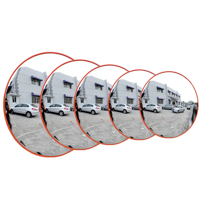 180 Degree Traffic Convex Mirror Adjusting Circular Acrylic Outdoor Convex Security Mirror