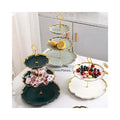 MIDAS Weddings Birthday Parties Banquets Cupcake Cake Stand Multi-layer Ceramic Eco-Friendly Food Contact Safe with Handles