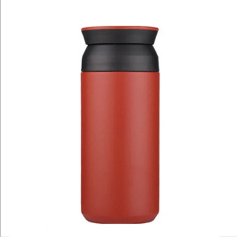 FX Factory's Custom Logo 350ml Red Stainless Steel Tumbler Hot Sale Japanese Style Office Drinking Cup