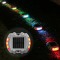 Aluminum Outdoor Garden LED Pavement Step Light Solar Deck Dock Floor Light