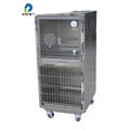 EUR VET Best Sale Veterinary 2 Doors Kennel Indoor Cage With Wheels for Animals Clinic Hospital Use