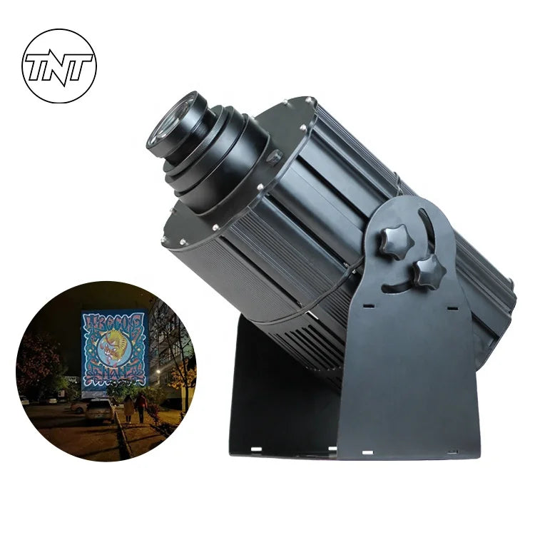 TNT300 400 600W High Definition Logo Projector Waterproof Gobo Light Floor Project Advertising Safety Alert Warning Lamp