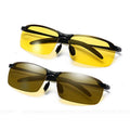 Custom Logo  Men Women Lens Color Change Stylish Driving Sun Glasses Polarized Photochromic Night Vision Goggles Sunglasses Men