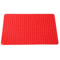 Food Grade Pyramid Baking Sheet Oven Drain Oil Pad Heat-Resistant Easily Clean Non-Stick Silicone Baking Mat for Cooking