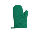 Yellow GCBA-G006 Dotted Oven Mitts Kitchen Cooking Baking Heat Resistant Polyester
