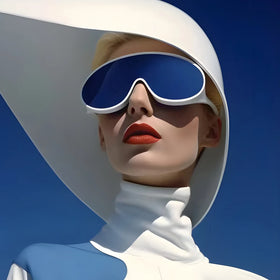 12132 Oversized One-piece Punk Sunglasses Women 2024 Luxury Brand Square Shield Sun Glasses for Men Wrap Around Eyewear Shades