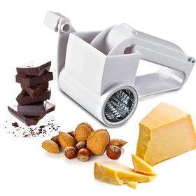 Multifunctional Stainless Steel Vegetable & Cheese Shredder Hand Rotary Grater Slicer Eco-Friendly Kitchenware