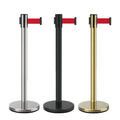 Hot Selling 2M Queue Retractable Belt Barrier Public Safety Crowd Control Stanchions Traffic Barriers